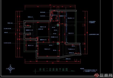 室内施工图新中式cad设计_红动网