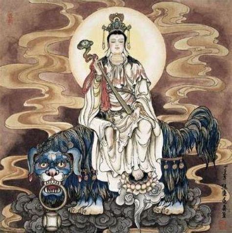 文殊菩萨的寓意和象征(据佛经记载，文殊菩萨的智慧有七种)-风水人