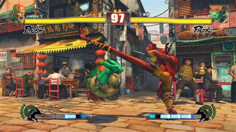《超级街霸4：街机版》中文版 全高画质实际游戏截图,高清单机游戏截图欣赏-91单机游戏网