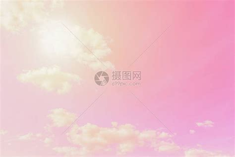 粉色天空背景图图片