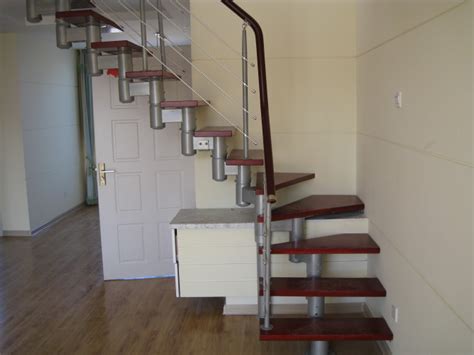 家用单梁式L形梯，彰显时尚品味，意美登楼梯厂家直销-阿里巴巴
