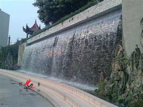 大型欧式流水墙喷泉摆件客厅公司水幕墙酒店前台庭院树脂景观装饰-阿里巴巴