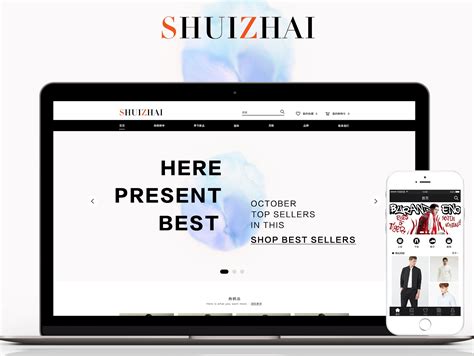 SHUIZHAI 品牌官网设计_美猴-站酷ZCOOL