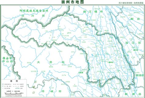 四川成都崇州青城山下的元通古镇远景图 图片 | 轩视界