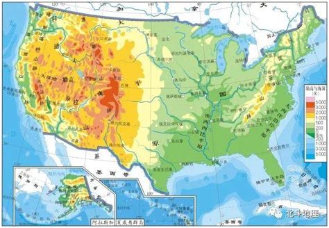 美国地形分布图高清,美地形分布图,美地形区分布图(第10页)_大山谷图库