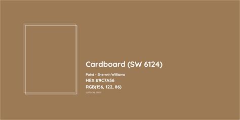 Cardboard (SW 6124) Complementary or Opposite Color Name and Code ...