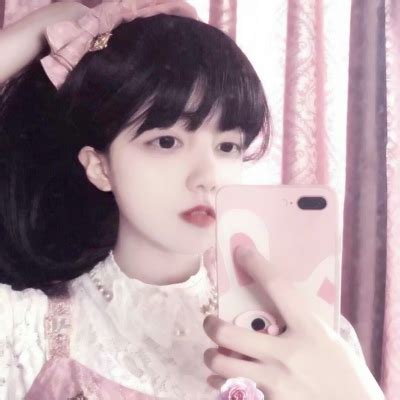 温柔女生头像手机挡