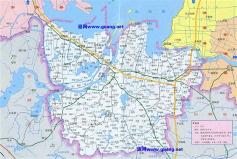 淮安市行政区划地图：淮安市下辖4区、3县分别是哪些？