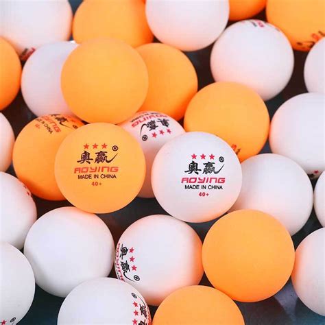 【乒乓球】专业奥赢乒乓球精选新材料训练比赛球厂家定制LOGO