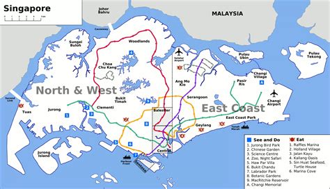 新加坡地图|新加坡国家地图—中国签证资讯网