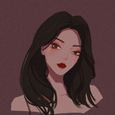 五排头像甜美女生动漫