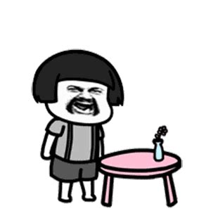 掀桌子动图图片