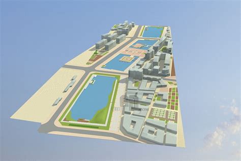 益阳鹅阳池景观设计3dmax 模型下载-光辉城市