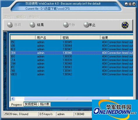 webcracker4.0中文版下载-webcrack4路由器密码破解工具下载v4.0 绿色汉化版-旋风软件园