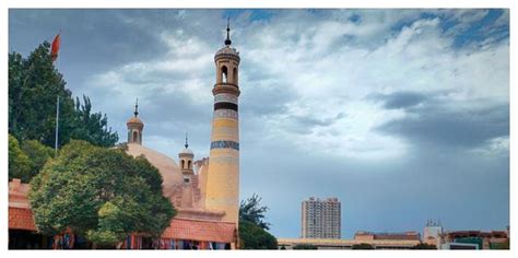 新疆喀什艾提尕尔广场高清图片下载-正版图片500881226-摄图网