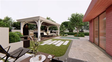 洋房一楼50平米花园设计成日式禅意风庭院，美观又实用 - 成都青望园林景观设计公司