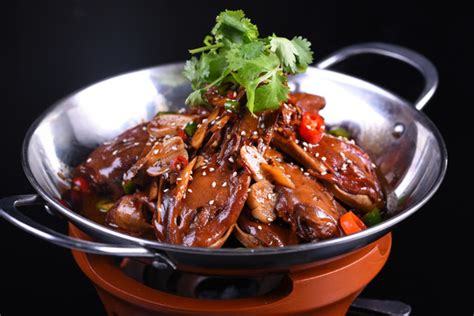 干锅辣鸭头,中国菜系,食品餐饮,摄影素材,汇图网www.huitu.com