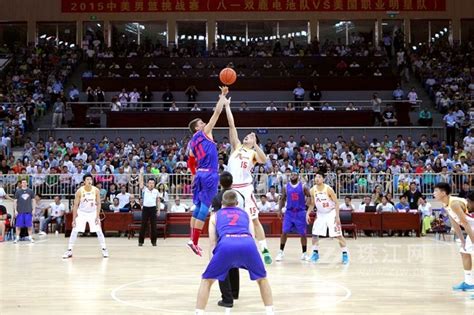 中美篮球对抗赛激情上演-黄岩新闻网