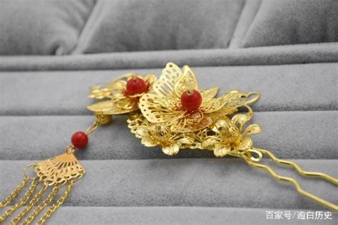 古代珠钗图片