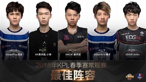 2018年KPL春季赛常规赛MVP与最佳阵容获奖名单公布-王者荣耀官方网站-腾讯游戏