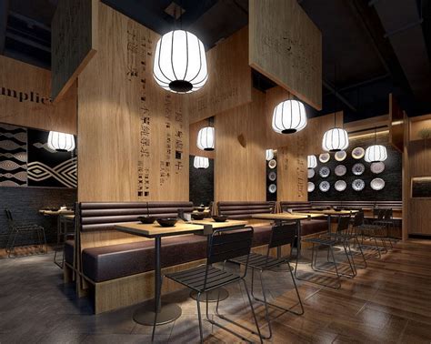 是水日本料理餐厅|空间|室内设计|5DD空间设计 - 原创作品 - 站酷 (ZCOOL)