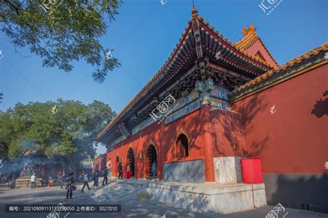 北京雍和宫,永佑殿,宗教建筑,建筑摄影,摄影素材,汇图网www.huitu.com