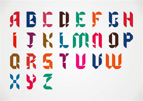 字母表中的六个彩色字母插画图片素材_ID:100069106-Veer图库