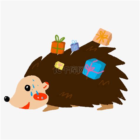 黑色非主流刺猬头像