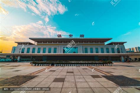 汉中火车站,都市风光,建筑摄影,摄影素材,汇图网www.huitu.com
