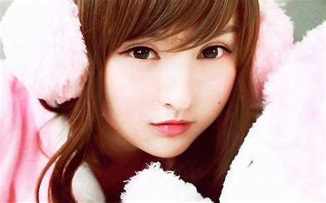 🔥 Download Beautiful Korean Asian Girl Cute Eyes Lips HD Wallpaper by ...