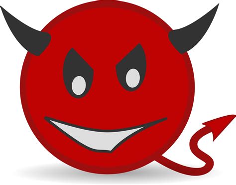 Clipart - Red Devil