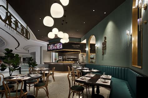 深圳餐厅设计，新宝餐厅，380㎡港风餐厅设计 - 马蹄室内设计网