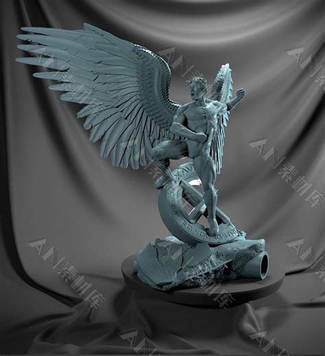 X战警 漫威 天使-3D打印模型(STL)-AN素材库