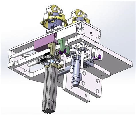 【鸿达】自动化设备-复杂的机械手执行结构设计模型3D模型下载_三维模型_SolidWorks模型 - 制造云 | 产品模型