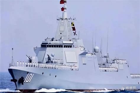 最新一艘万吨大驱咸阳舰训练画面曝光_凤凰网视频_凤凰网
