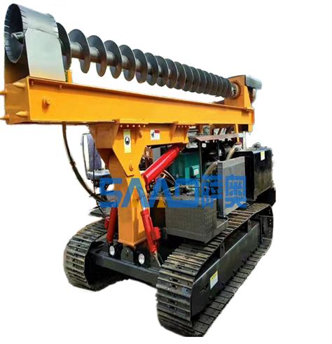 电动螺旋地桩打桩机 小型打桩机 电动光伏地桩植桩机-阿里巴巴