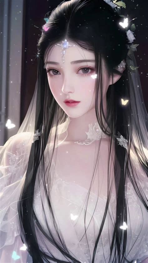 冷艳美女动漫图片