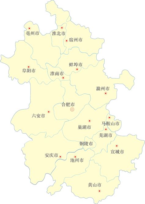 安徽省 矢量地图 地图 其他元素免抠png图片壁纸