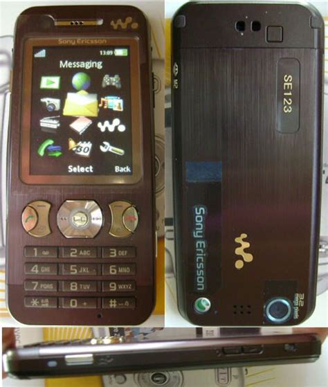 Sony Ericsson W890i prototype branded SE123: W880i successor (MAYBE ...