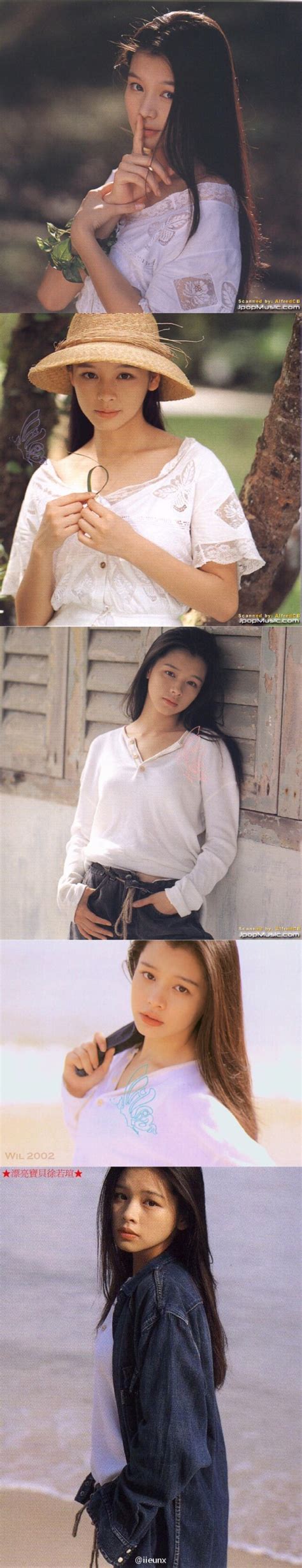 徐若瑄天使心图片