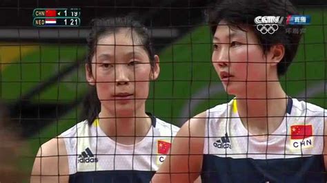 女子排球半决赛 中国队VS荷兰队