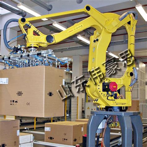 纸箱搬运码垛上下料机器人-广州精井机械设备公司