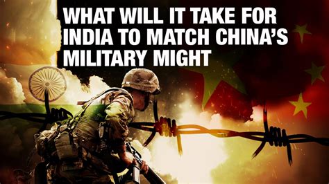 中国和印度的军事力量相差究竟有多大，来看看对比就知道