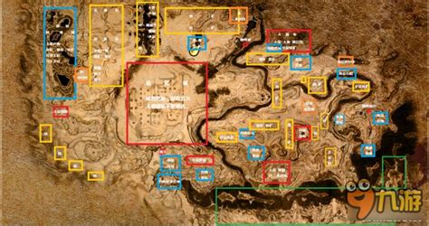 《流放者柯南》地图分布图 地图资源奴隶及怪物位置详解_九游手机游戏