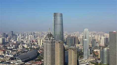 天津中心城区高楼群航拍mp4格式视频下载_正版视频编号121117-摄图网