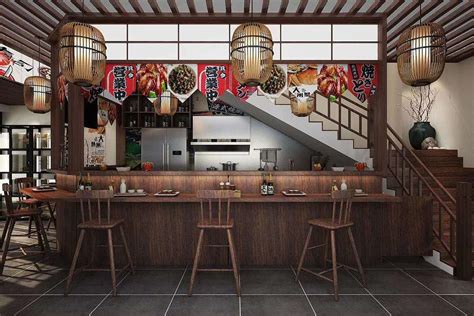 餐饮设计，一家日料店升级设计_华空间设计-站酷ZCOOL