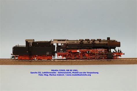 Marklin 37835 HO DB Steam Freight Locomotive with a