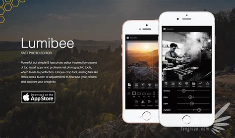 有文艺又美丽 Lumibee专业照片编辑App_手机摄影-蜂鸟网