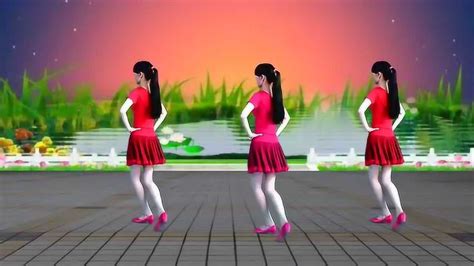 阳光溪柳广场舞《北江美》32步简单易学!_腾讯视频