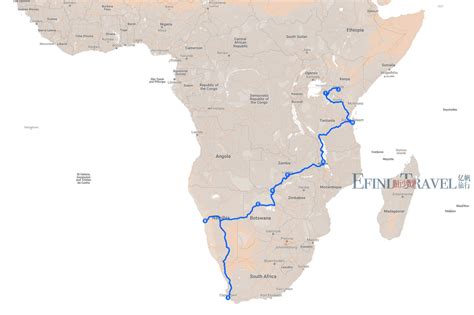 南部非洲探险43天-穿越非洲大篷车旅行 – 坦桑尼亚和乞力马扎罗山旅行攻略和旅游线路